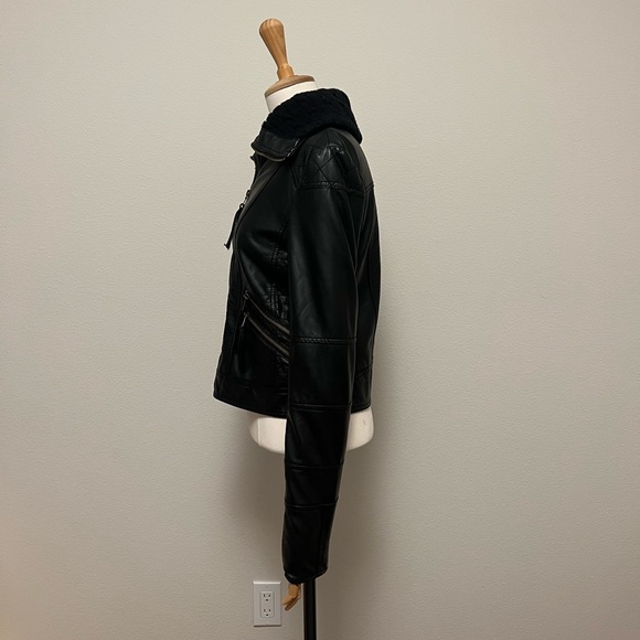 Vintage Faux Leather Jacket - Picture 2 of 7